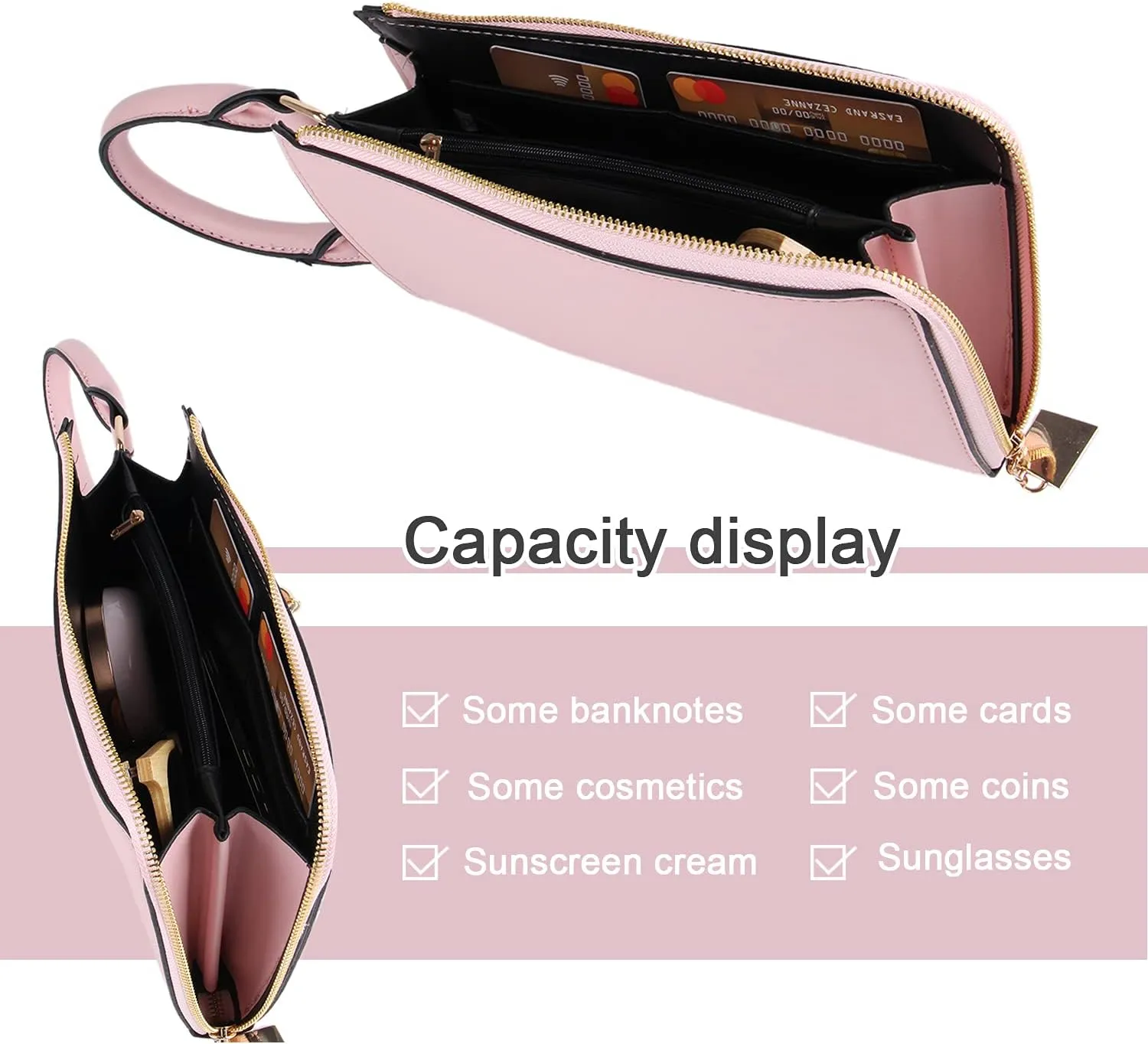 KUANG! Women Novelty Lady Face Shoulder Bags Funky PU Leather Top Handle Satchel Handbags Clutch Purse for Women