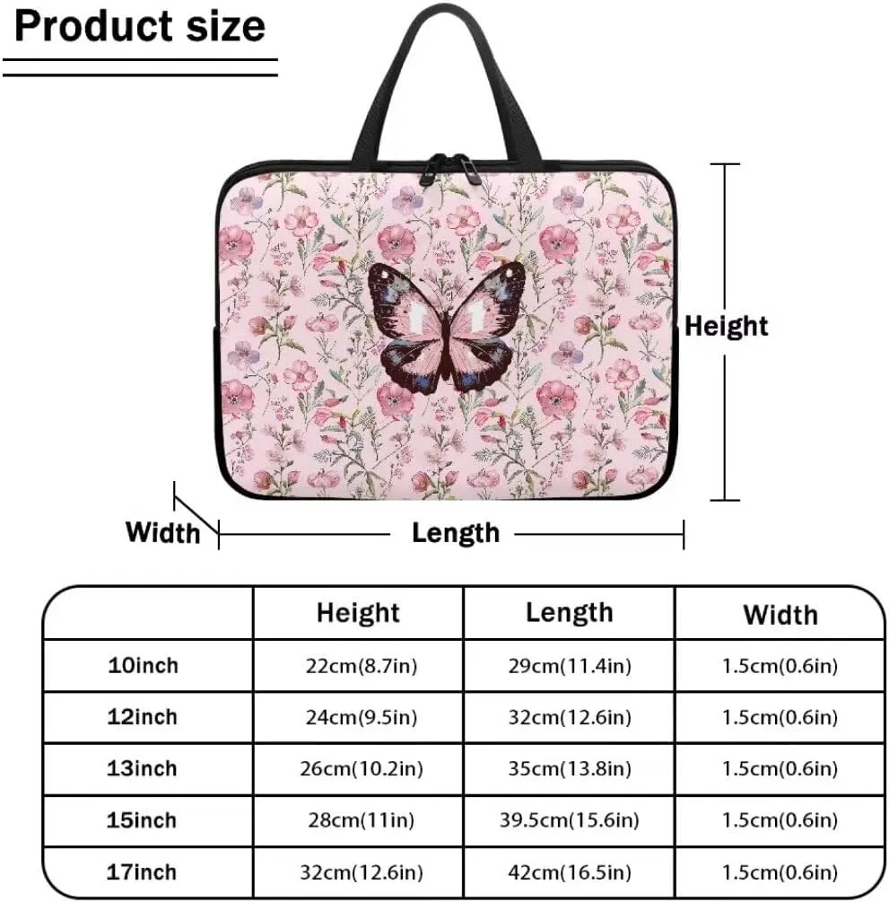 Kuiaobaty Laptop Handle bag for Women Laptop Case Fashion Computer Bag 10-17 Inches