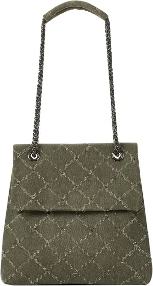 KWANI Lozenge Studded Tote Shoulder bags PU Leather Large Purses Handbag for Women, Magnetic Closure