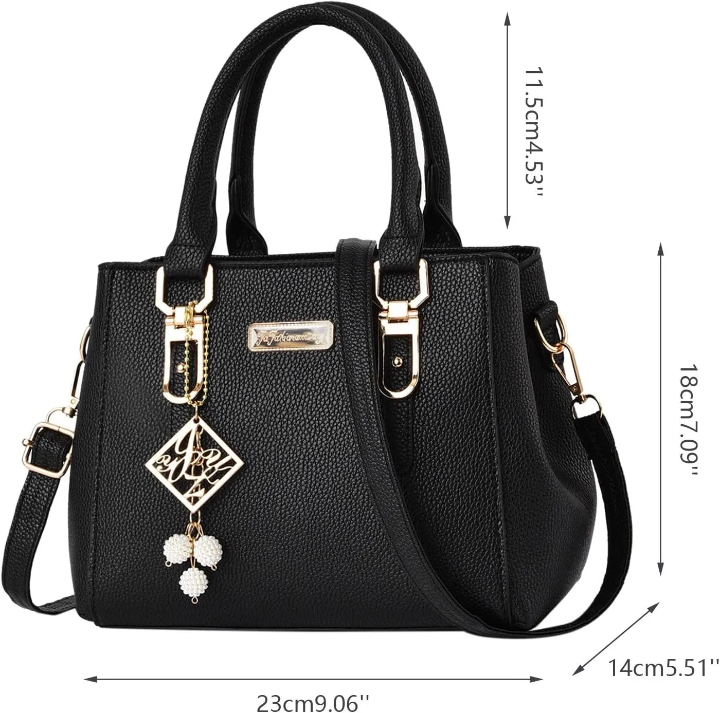 Ladies Crossbody Purse Casual Leather Messenger Bag Large Capacity Handbag Fashion Womens Bag