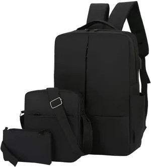Ladies Multipurpose Design Handbag Convertible Shoulder Bags with Wristlet for Work College Clear Mini Backpack(Black)