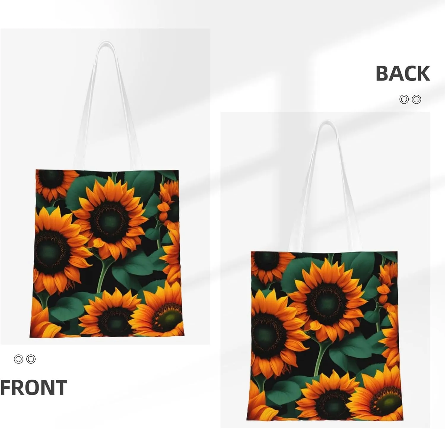 Ladies Origami Paper Cranes Printed Shopping Bag Tote Bag Canvas Durable Handbag For School Shopping Beach Grocery