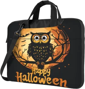 Laptop Bag Floral Flowers Skull Laptop Tote Bag Women Men Laptop Sleeve Case Lightweight Computer Bag