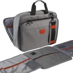 Laptop Bag Lagtop Messenger Bag Briefcases Shoulder bag Computer Crossbody Bag for 15-16inches Large Laptop Case Men Women Grey