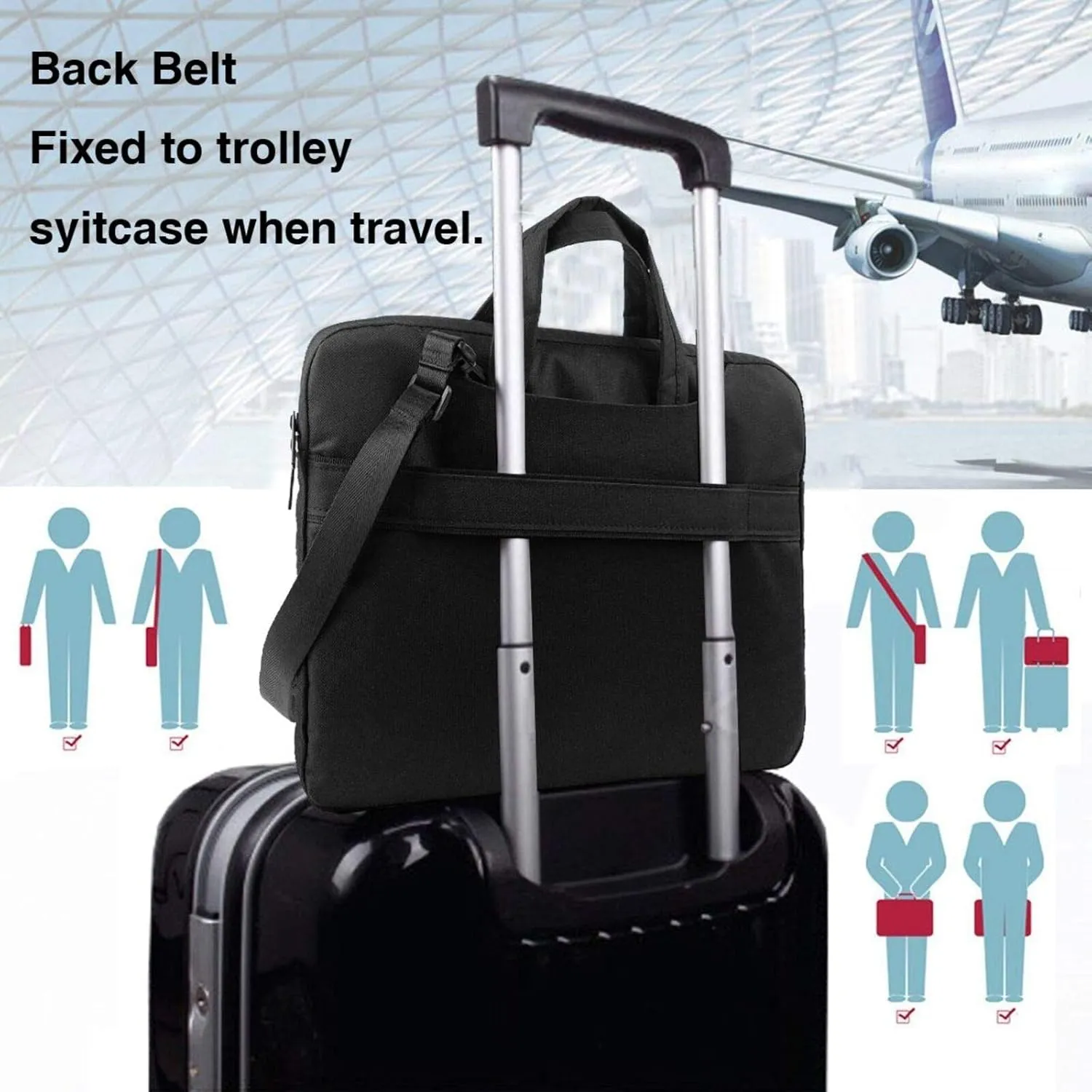 Laptop Bag Laptop Case 14 Inch Computer Bags Physics Mathematics Printed Padded Sleeve Cover for Women Men