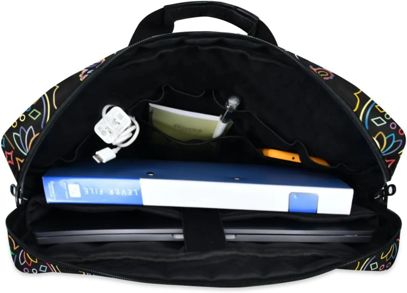 Laptop Bag Shoulder Bags Messenger Bag for Women Men Crossbody Document Case Briefcases Leather Computer Work Office