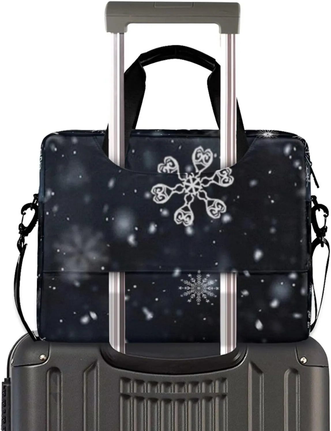 Laptop Bag Shoulder Bags Messenger Bag for Women Men Crossbody Document Case Briefcases Leather Computer Work Office