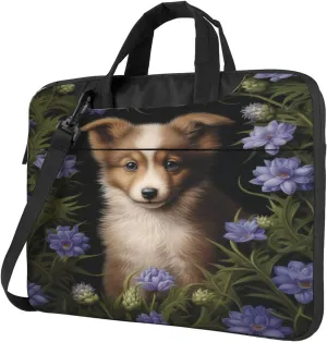 Laptop Bag Tropical Forest Animals Educational Laptop Tote Bag Women Men Laptop Sleeve Case Lightweight Computer Bag