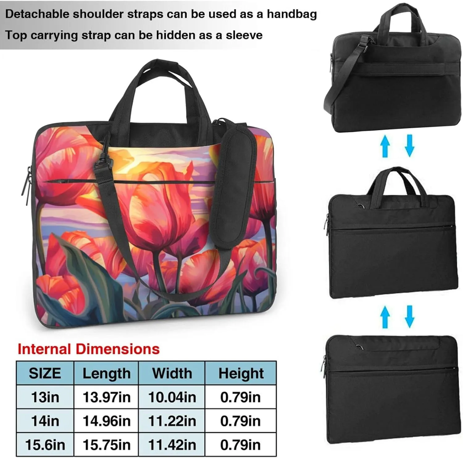 Laptop Bag Vantage Sunflower Old Newspaper Laptop Tote Bag Women Men Laptop Sleeve Case Lightweight Computer Bag