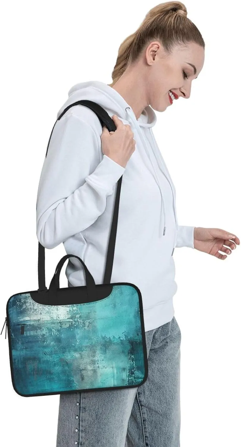 Laptop Bag Vintage Stripe Laptop Tote Bag Women Men Laptop Sleeve Case Lightweight Computer Bag