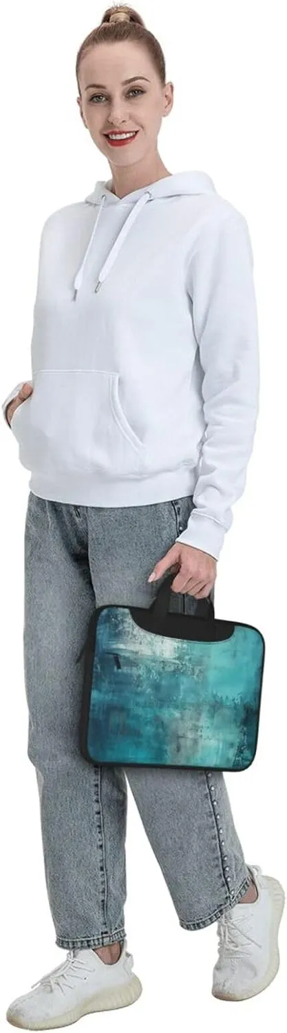 Laptop Bag Vintage Stripe Laptop Tote Bag Women Men Laptop Sleeve Case Lightweight Computer Bag