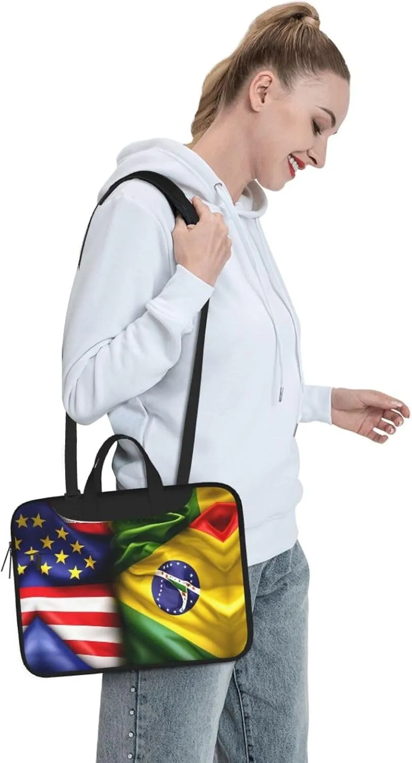 Laptop Bags Stylish, Functional, and Secure Cases for Men and Women, 15.6-inch Laptop Bags angel feathers