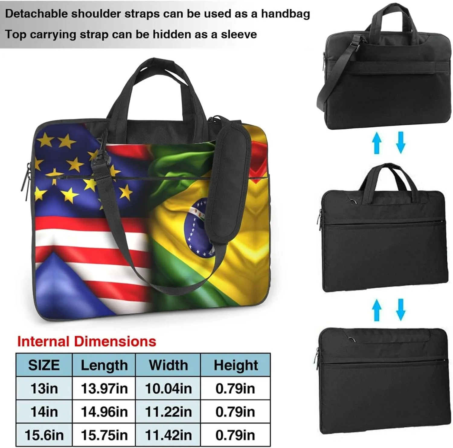 Laptop Bags Stylish, Functional, and Secure Cases for Men and Women, 15.6-inch Laptop Bags angel feathers