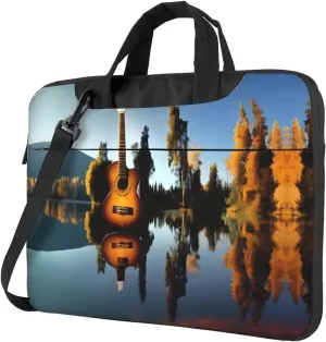 Laptop Bags Stylish, Functional, and Secure Cases for Men and Women, 15.6-inch Laptop Bags Lemon and Flower