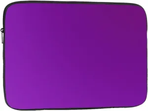 Laptop Case 13 Inch Laptop Sleeve Shockproof Protective Notebook Case with Zipper Briefcase Carrying Solid Color Dark Purple