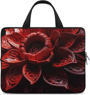 Laptop Case Sleeve 12inch Shockproof Laptop Sleeve Carving Flowers Carrying Laptops Cases for Men Women