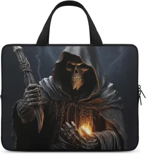 Laptop Case Sleeve Shockproof Computer Carrying Bag Grim-Reaper Laptop Bag Tote Lightweight Notebook Case Cover Traveling Briefcase Handle Bags for Travel Business 10inch