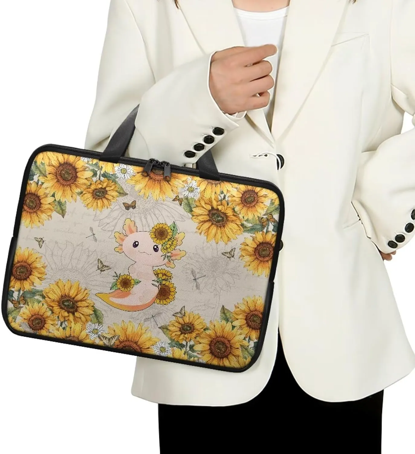 Laptop Computer Bag Case Cases Sleeve Shockproof Computer Carrying Case Pouch Compatible with Notebook Reader