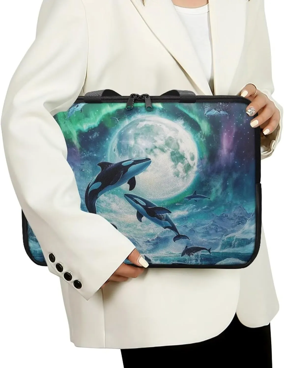 Laptop Computer Bag Case Cases Sleeve Shockproof Computer Carrying Case Pouch Compatible with Notebook Reader