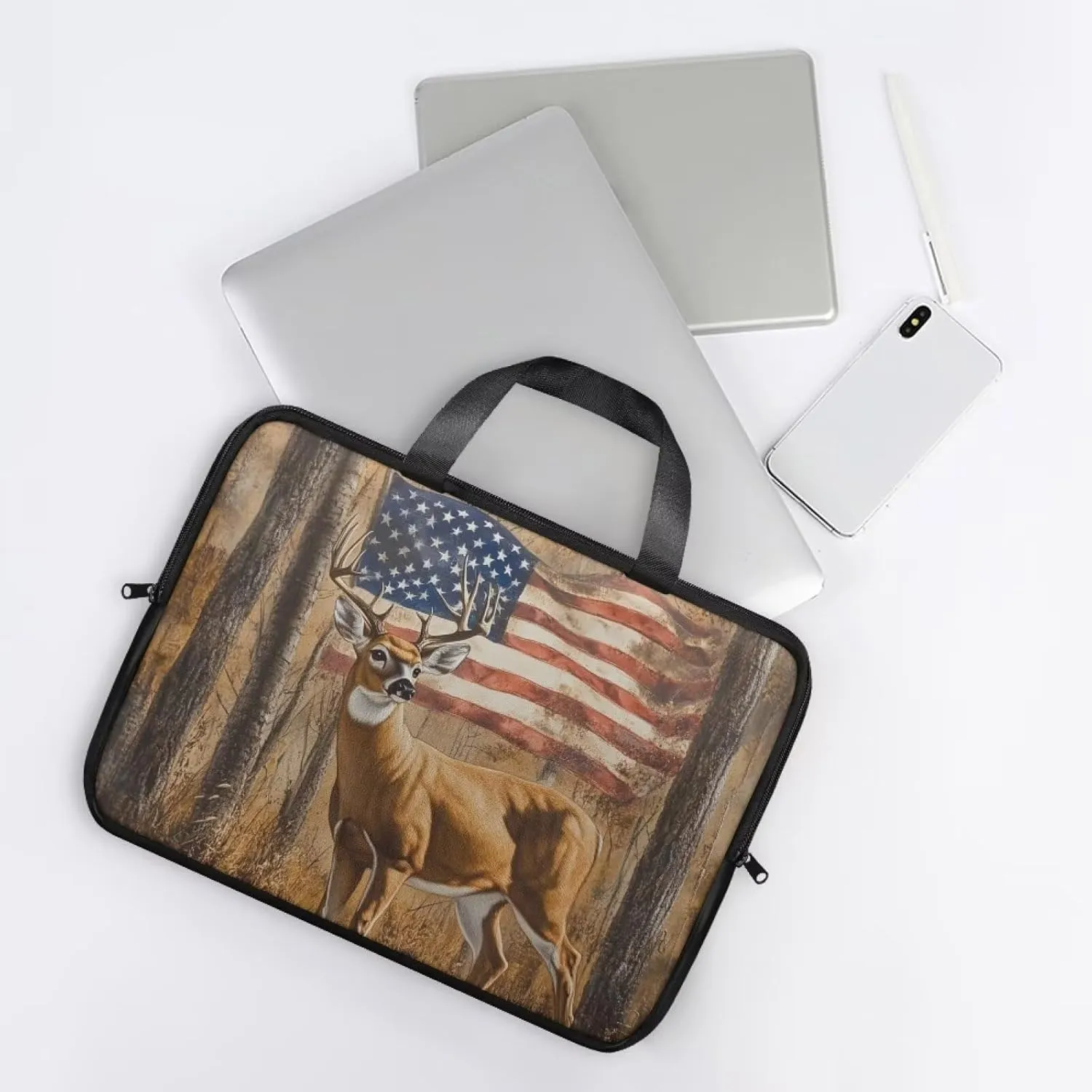 Laptop Computer Bag Case Cases Sleeve Shockproof Computer Carrying Case Pouch Compatible with Notebook Reader