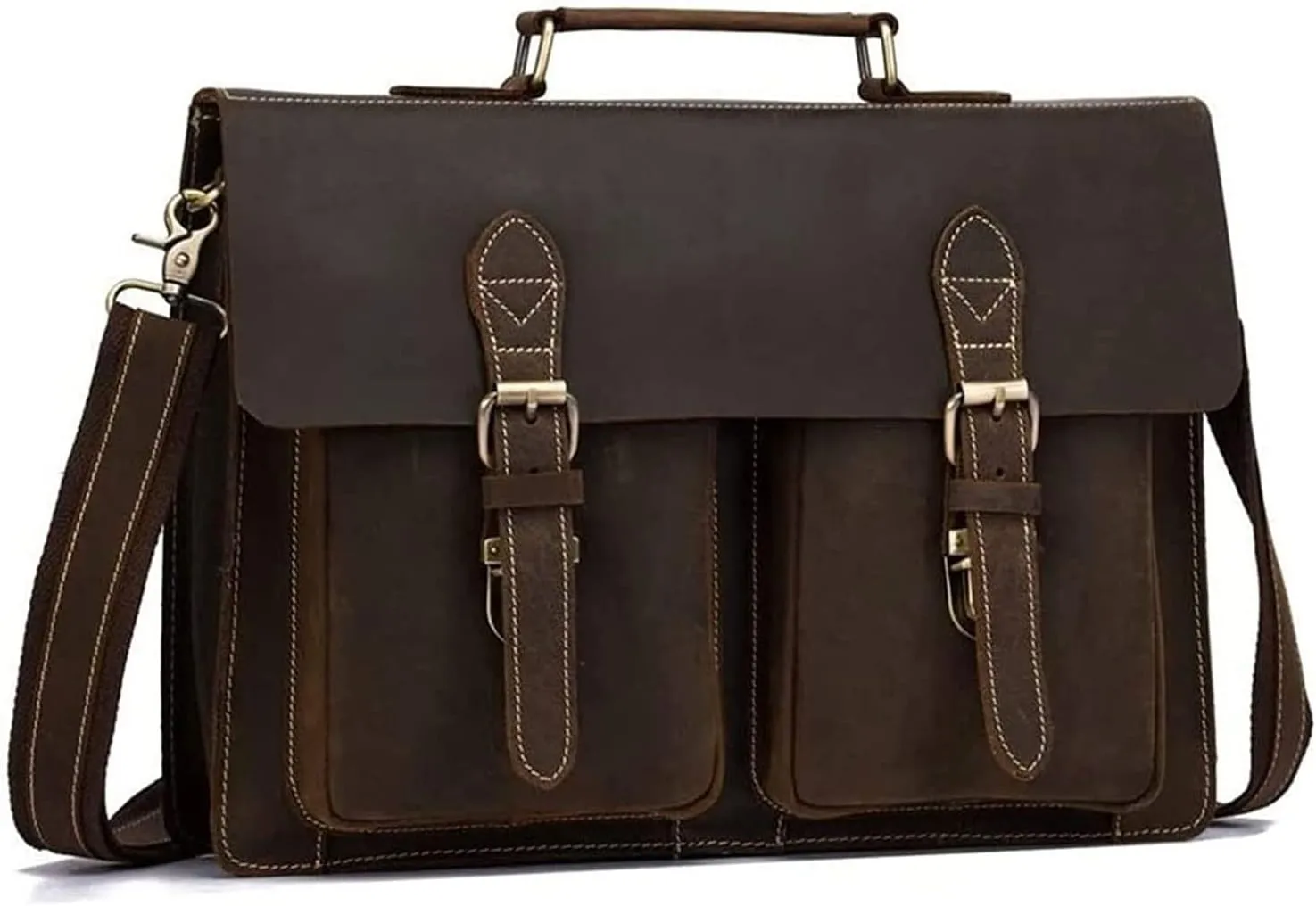 Laptop Computer Case Business Travel Work Messenger Cross Body Shoulder Bags