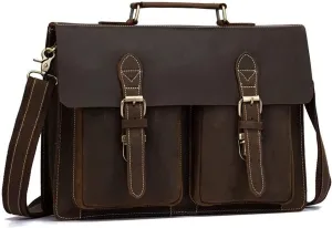 Laptop Computer Case Business Travel Work Messenger Cross Body Shoulder Bags