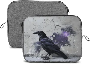 Laptop Sleeve Bag 13inch Slim Computer Carrying Bag Crow on The Ground Laptop Protective Case Briefcase Handbag