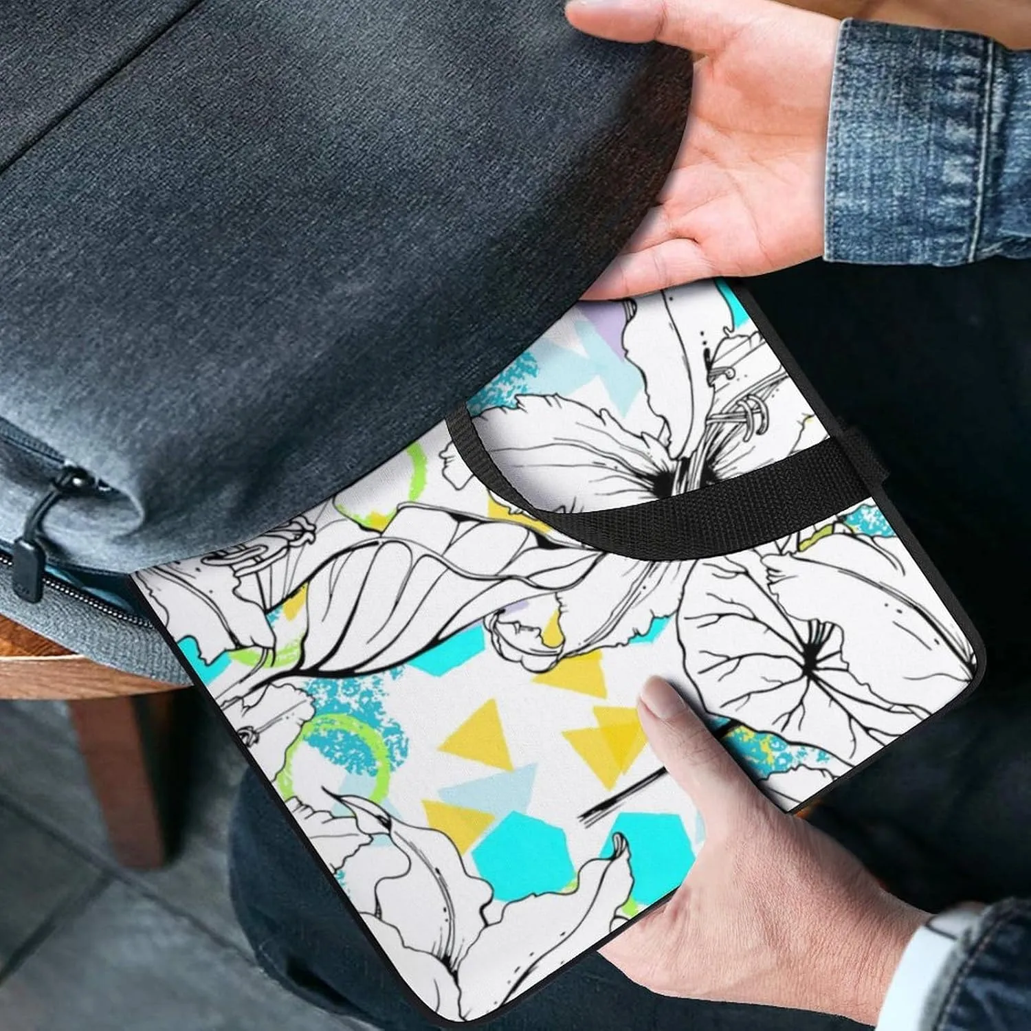 Laptop Sleeve Case Durable Redbuds HandBag Laptop Bag Shockproof Protective Computer Cover Carry-on Briefcase for
