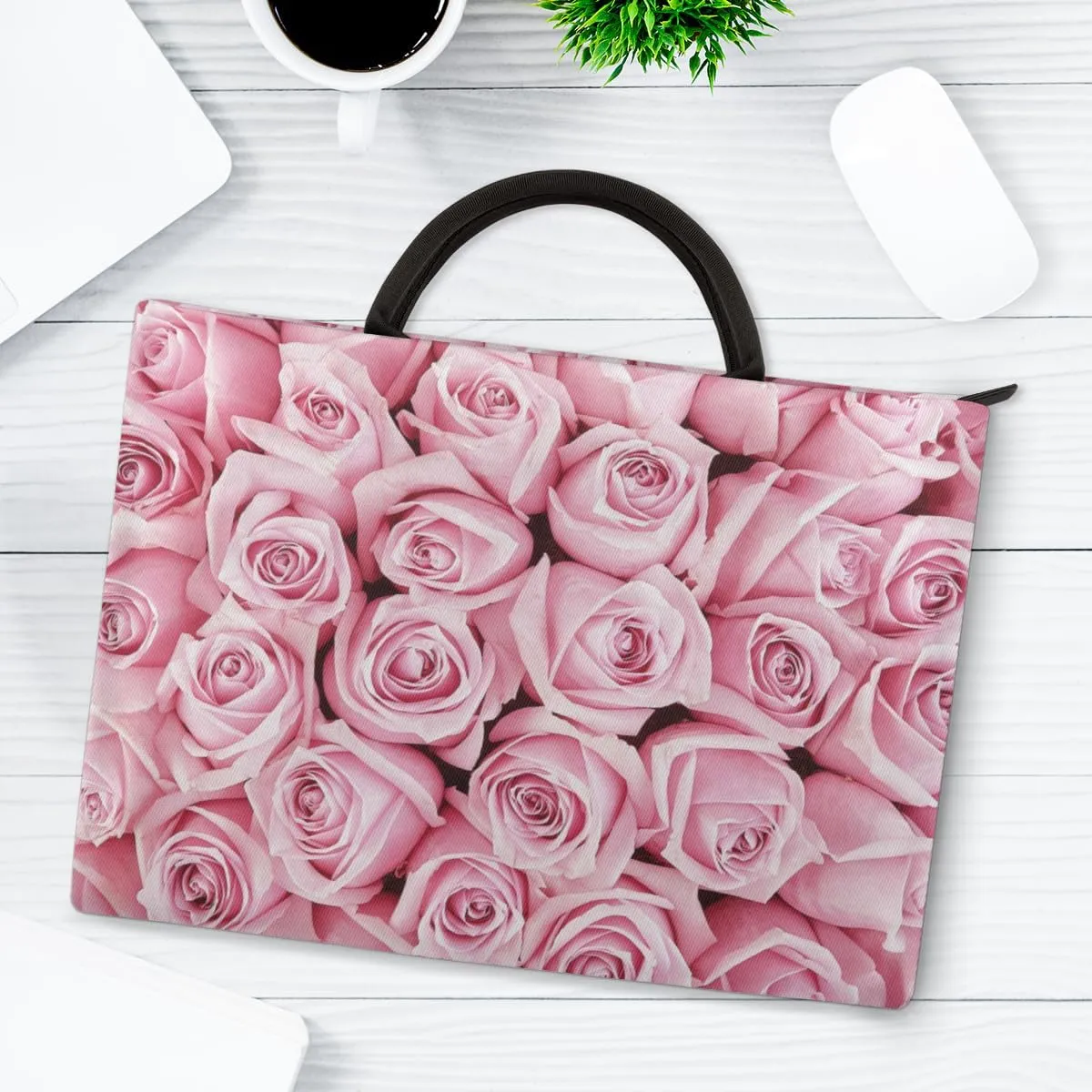 Laptop Sleeve Case for Women Men Laptop Bag Durable Travel Computer Carrying Bag with Handle Accessories Bags