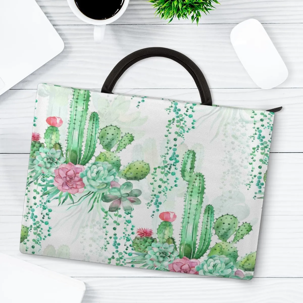 Laptop Sleeve Case for Women Men Laptop Bag Durable Travel Computer Carrying Bag with Handle Accessories Bags