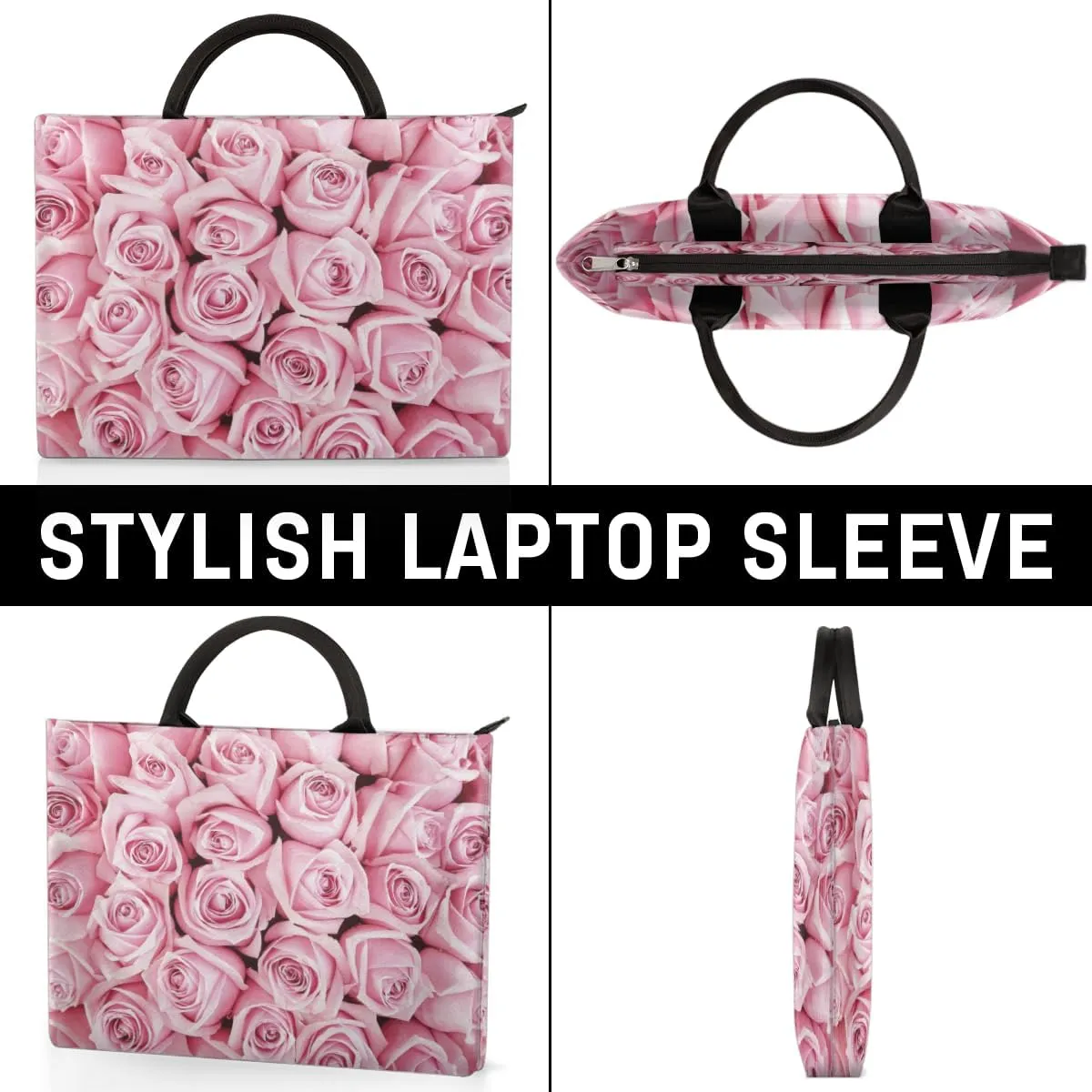 Laptop Sleeve Case for Women Men Laptop Bag Durable Travel Computer Carrying Bag with Handle Accessories Bags