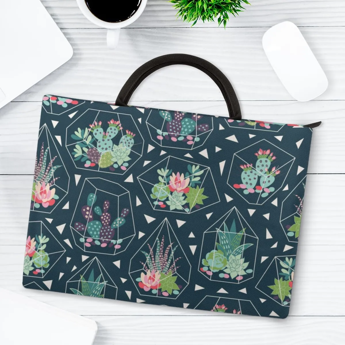 Laptop Sleeve Case for Women Men Laptop Bag Durable Travel Computer Carrying Bag with Handle Accessories Bags