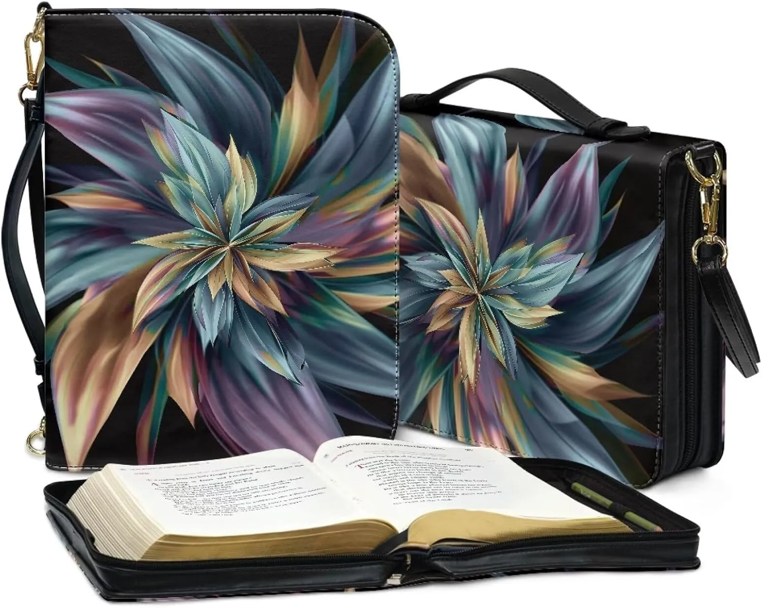 Large Bible Cover Case for Women Men Waterproof Study Church Bag Religious Christian Accessories M-2XL