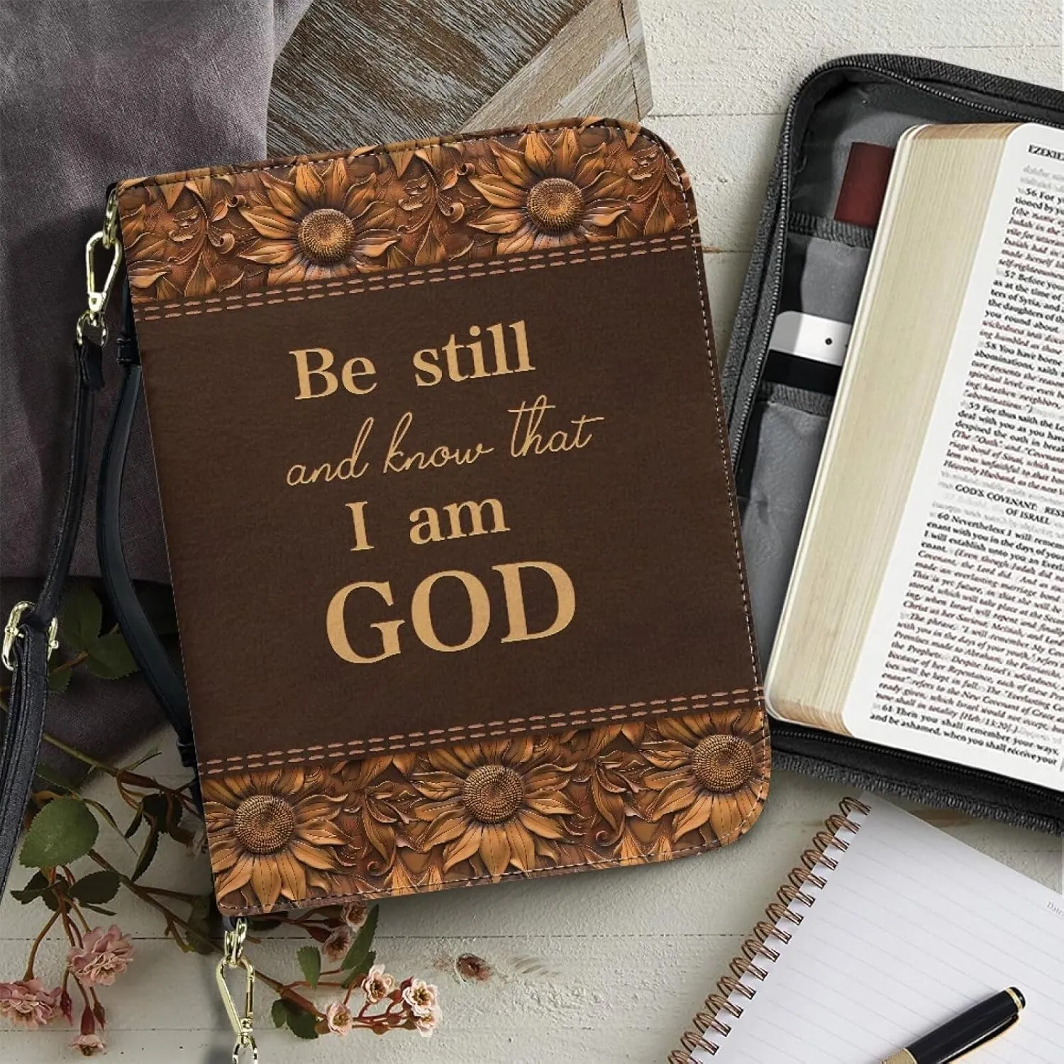 Large Bible Cover Case for Women Men Waterproof Study Church Bag Religious Christian Accessories M-2XL