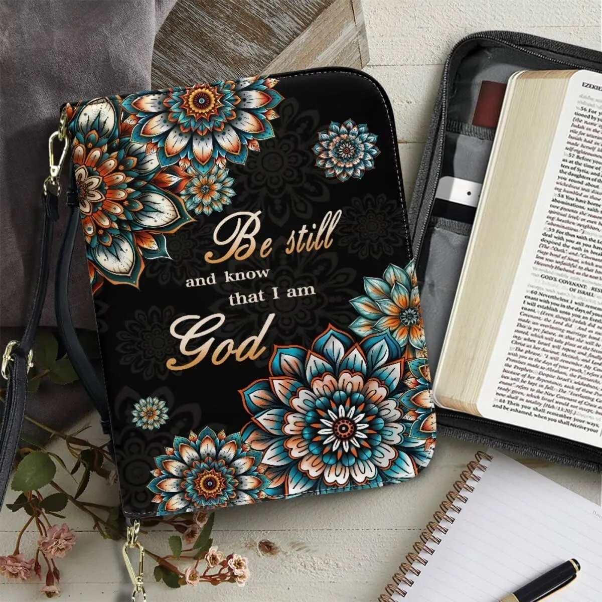 Large Bible Cover Case for Women Men Waterproof Study Church Bag Religious Christian Accessories M-2XL
