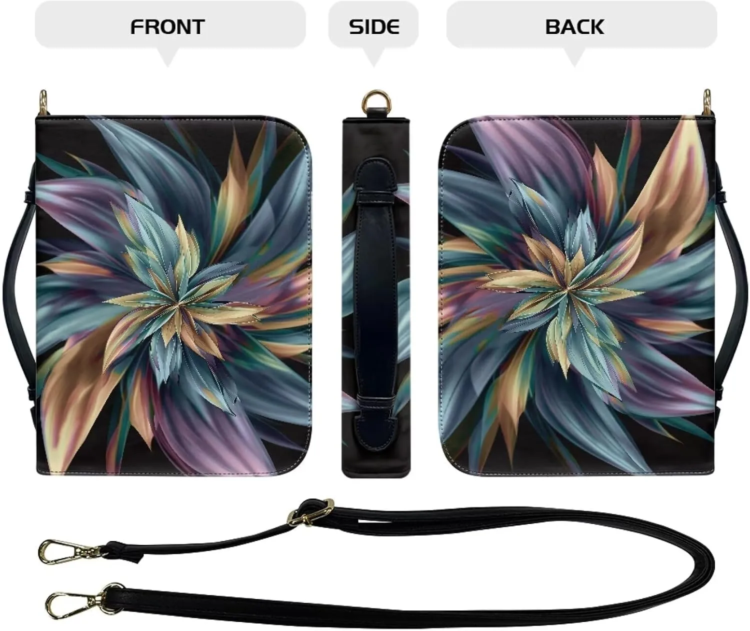 Large Bible Cover Case for Women Men Waterproof Study Church Bag Religious Christian Accessories M-2XL