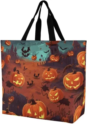 Large Capacity Shopping Bag French Bulldog Puppy with Camera Canvas Grocery Bags Foldable Tote Bag