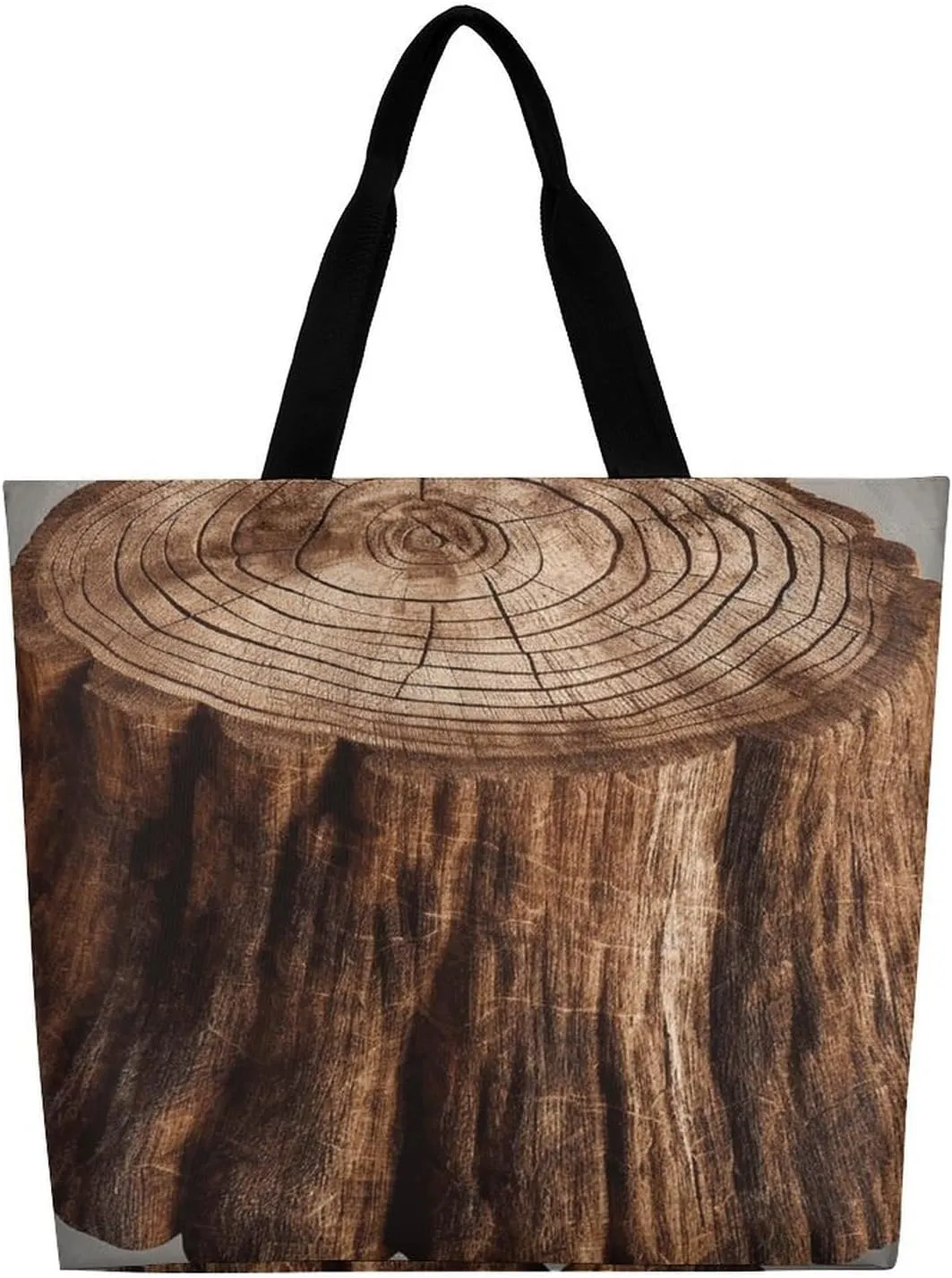 Large Capacity Shopping Bag Space with Cluster Canvas Grocery Bags Foldable Tote Bag