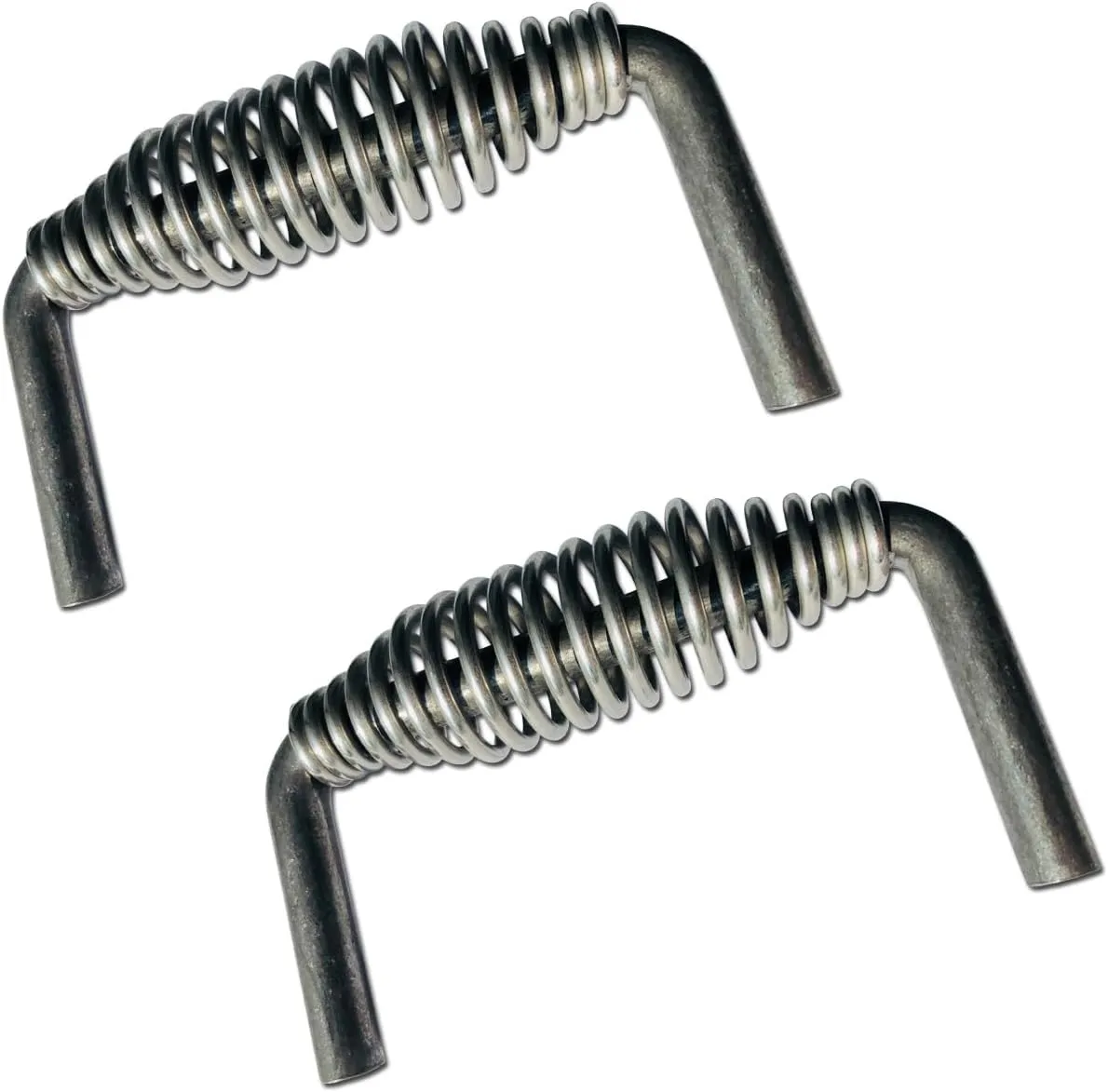 LavaLock Island Outdoor, LLC 5-3/8" Stainless Spring Handle with 1/2" Steel Rod (6" Wide, 3.5" Tall) - Weld ON (2)