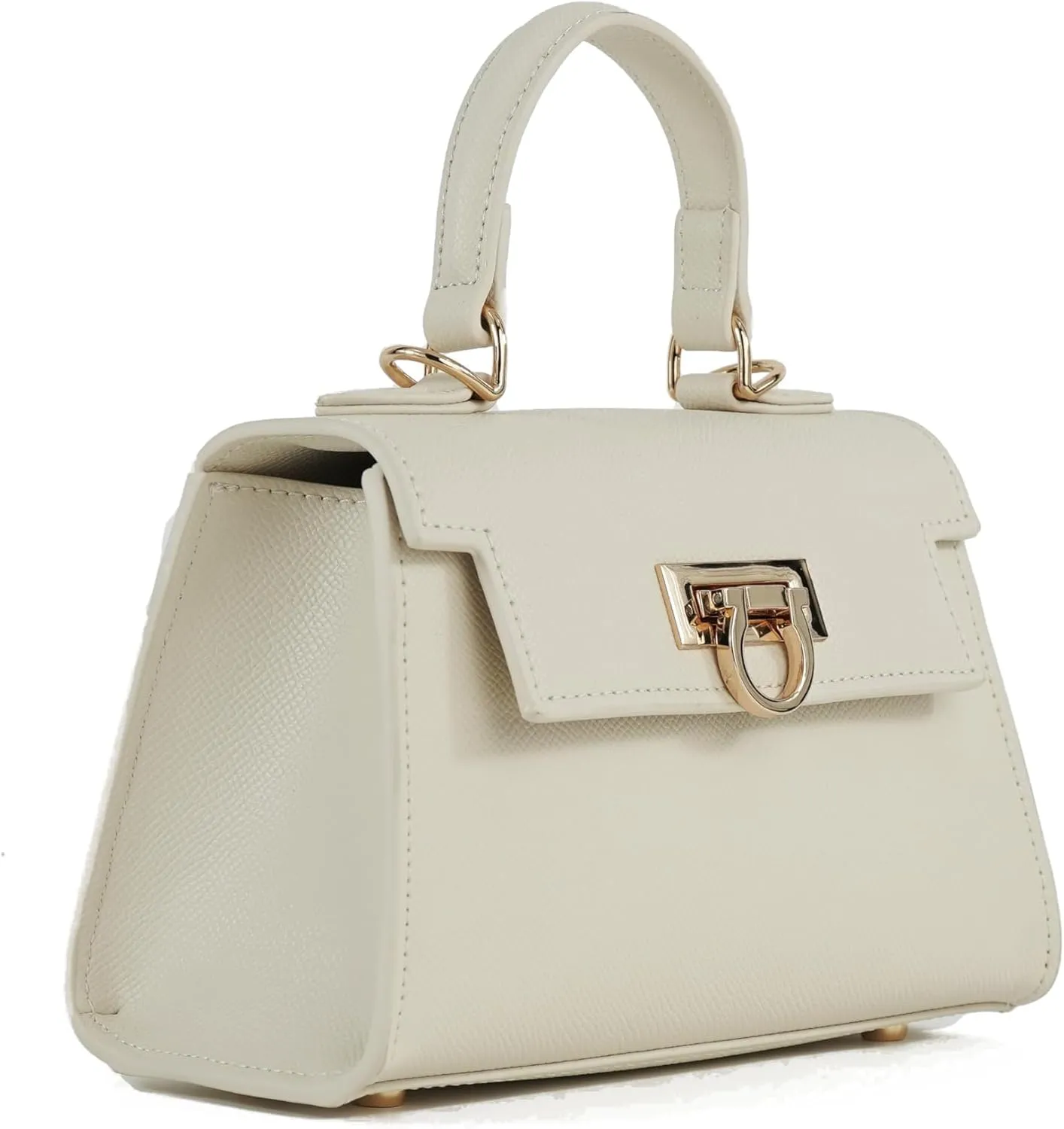 Layla Mini Women’s Top-Handle Handbags – Luxury Crossbody Purse Shoulder Bag for Women – Leather Handbag, Detachable Strap