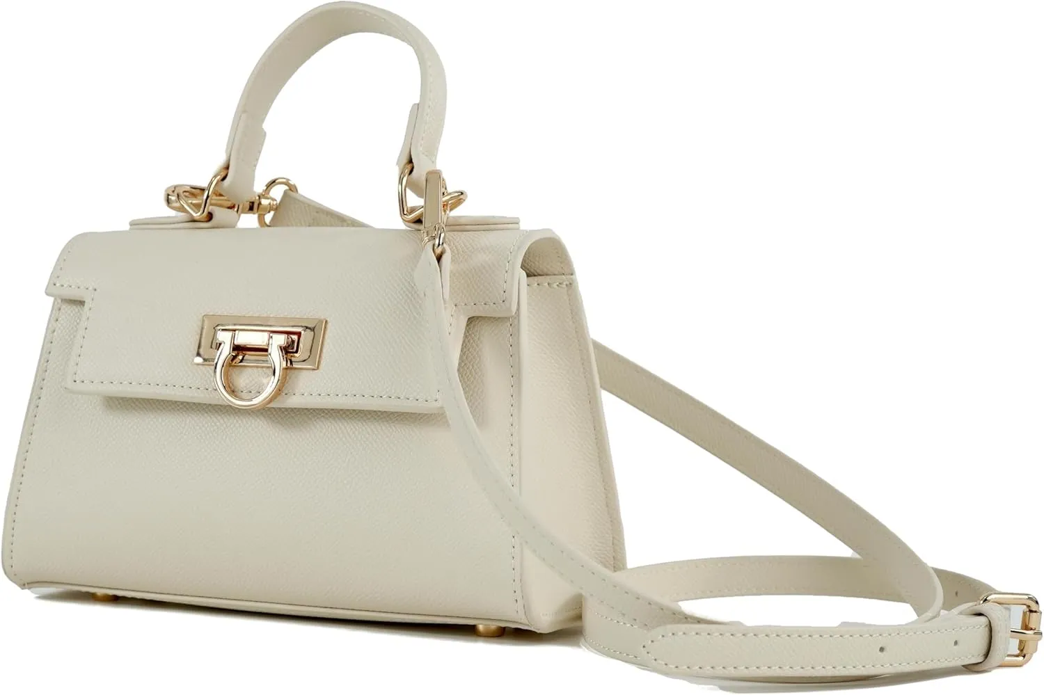 Layla Mini Women’s Top-Handle Handbags – Luxury Crossbody Purse Shoulder Bag for Women – Leather Handbag, Detachable Strap