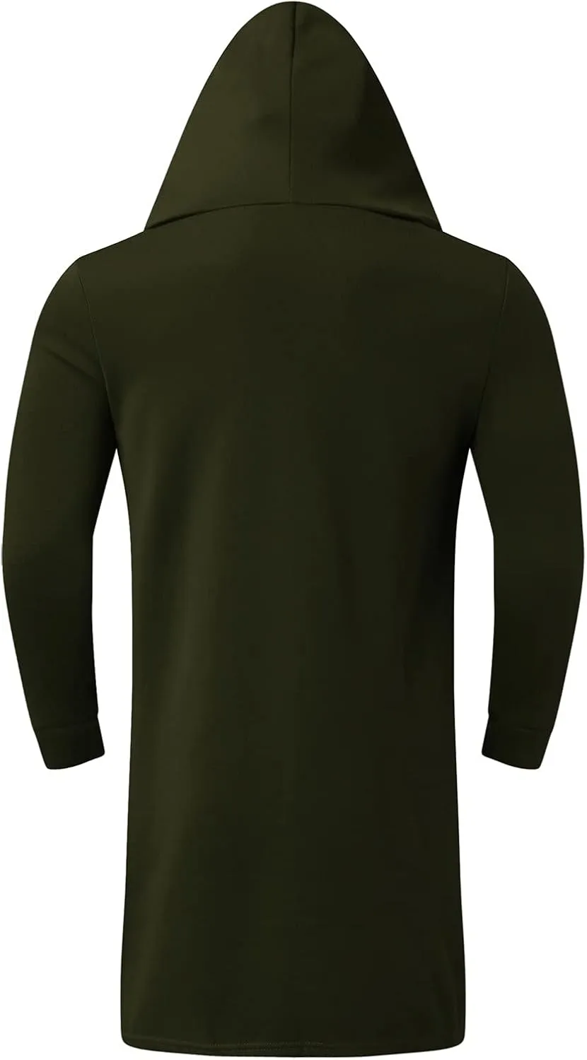 LCMTWX Hoodies for Men Hoodie Splicing Large Size Sweater Jacket Men's Hooded Fleece Sweatshirt Unisex Cool Pullover Hoody