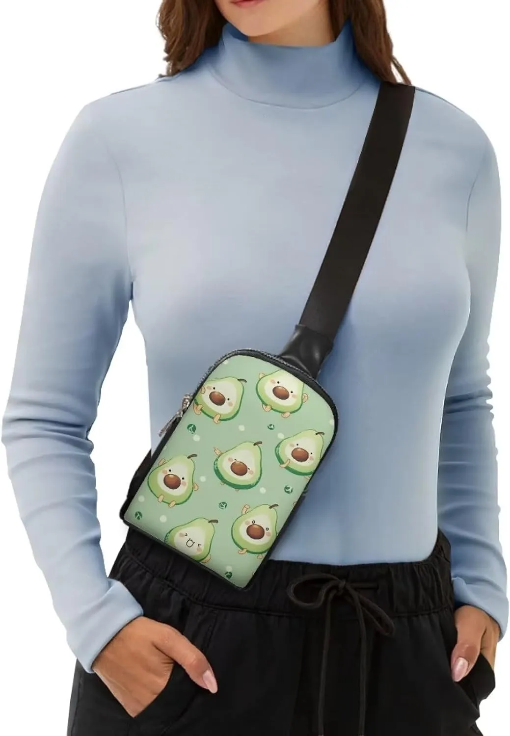 Leahter Small Sling Bag for Women,RFID Crossbody Bag Crossbody Purse for Women Gift