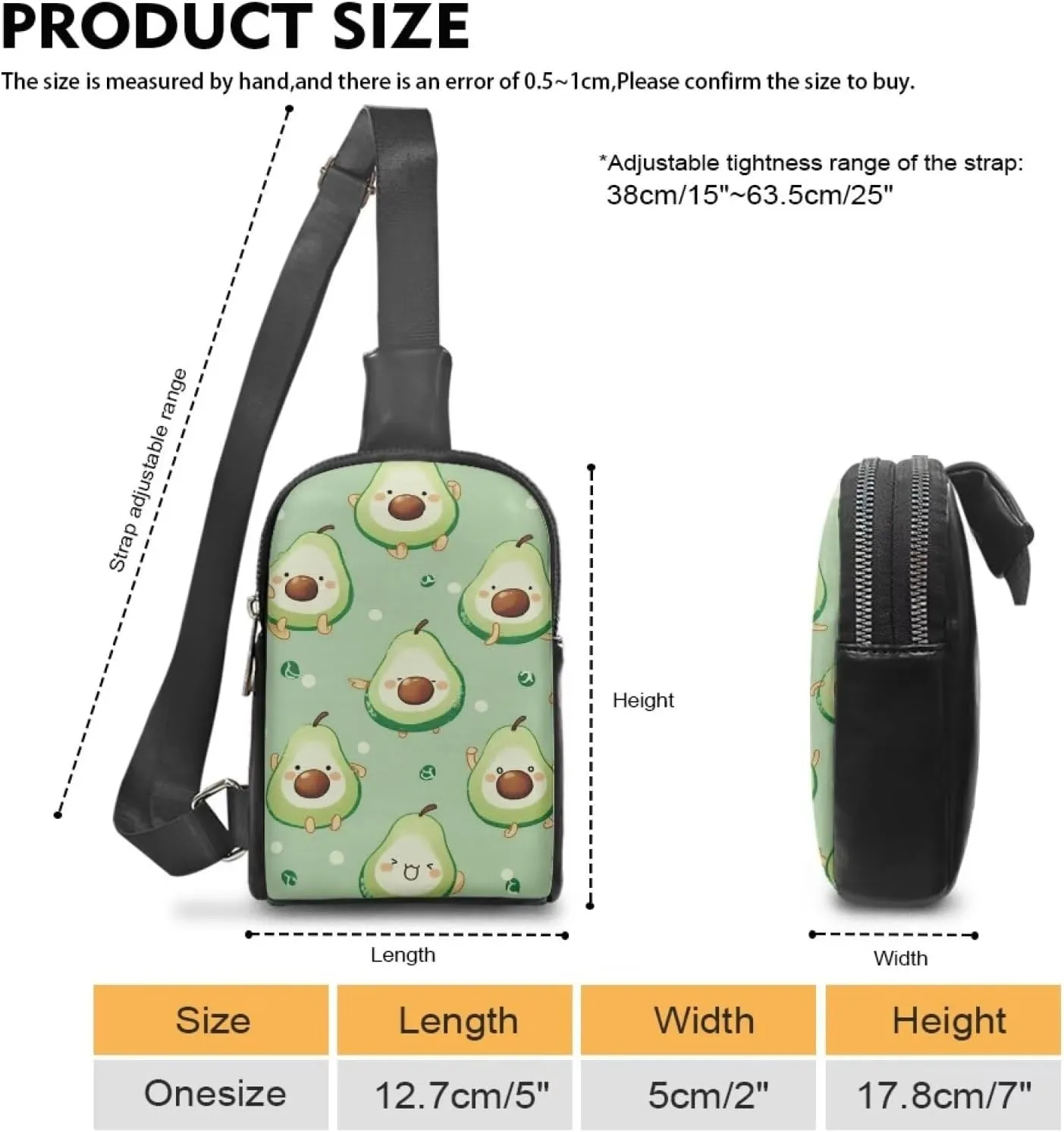 Leahter Small Sling Bag for Women,RFID Crossbody Bag Crossbody Purse for Women Gift