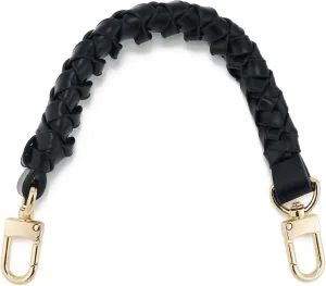 Leather Braided Handle for Neonoe Bucket Pochette Beaubourg Hobo Bag Women Woven Purse Replacement Short Top Handle Strap