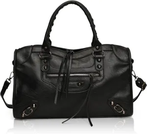 Leather Crossbody Bags for Women - Trendy Hobo Shoulder Purse, Adjustable Strap, Stylish Tote for Work, Travel & Casual Use