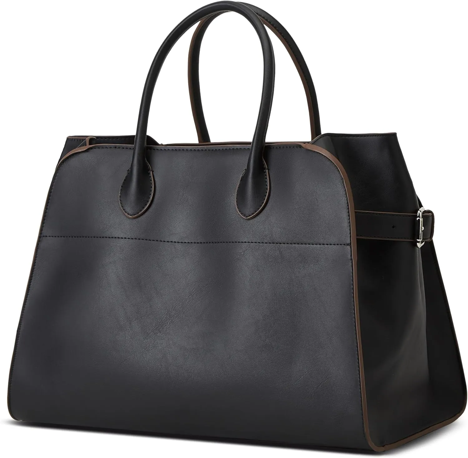 Leather Tote Bags for Women Large Tote Bag Retro Top-handle Bag Trendy Work Bag PU Leather Purse 2025