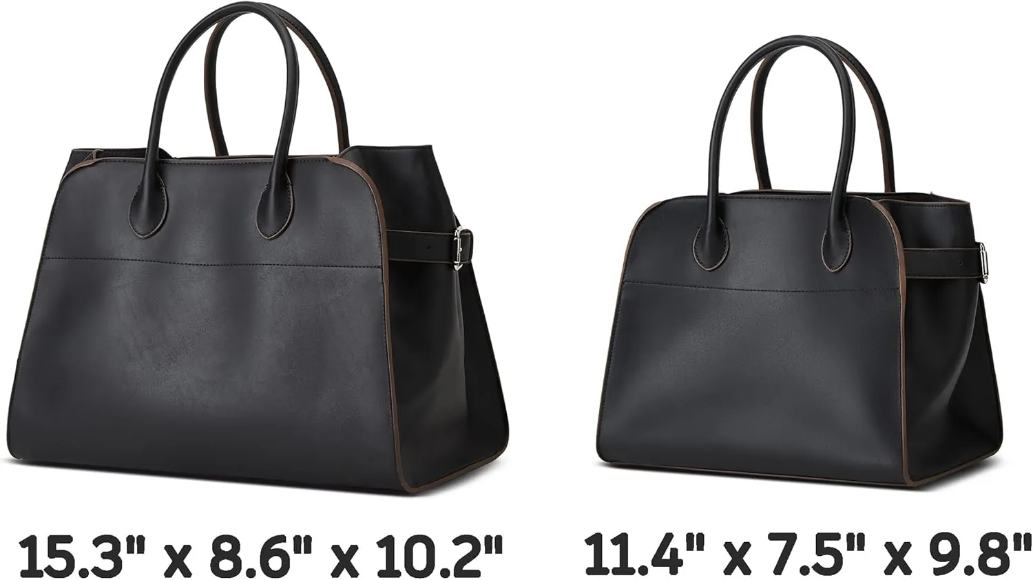 Leather Tote Bags for Women Large Tote Bag Retro Top-handle Bag Trendy Work Bag PU Leather Purse 2025