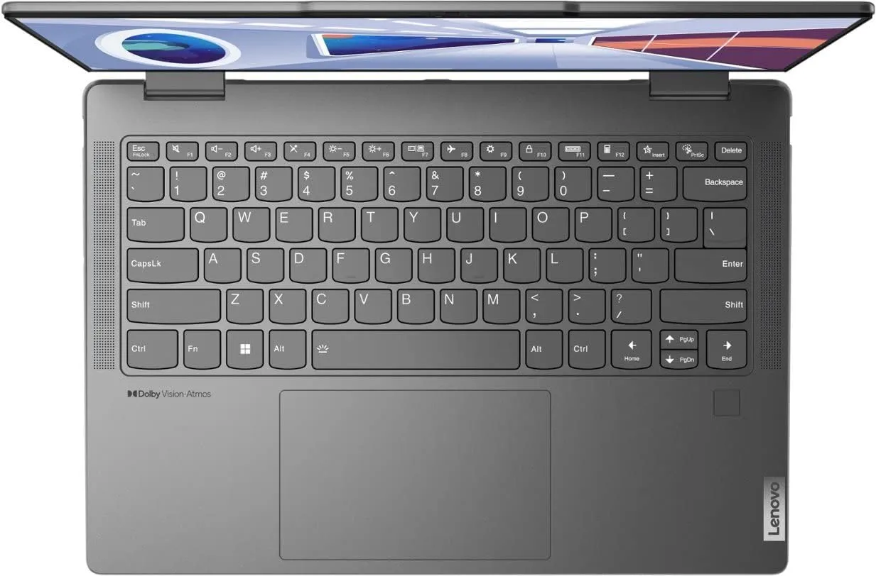 Lenovo Yoga 7 14 2-in-1 AI PC Laptop 14" WUXGA IPS Touch (Glossy) Intel 12-core Ultra 5 125U Processor (Beats i7-1335U) 16GB RAM 512GB SSD Backlit Fingerprint Thunderbolt4 Win11 Gray   HDMI Cable