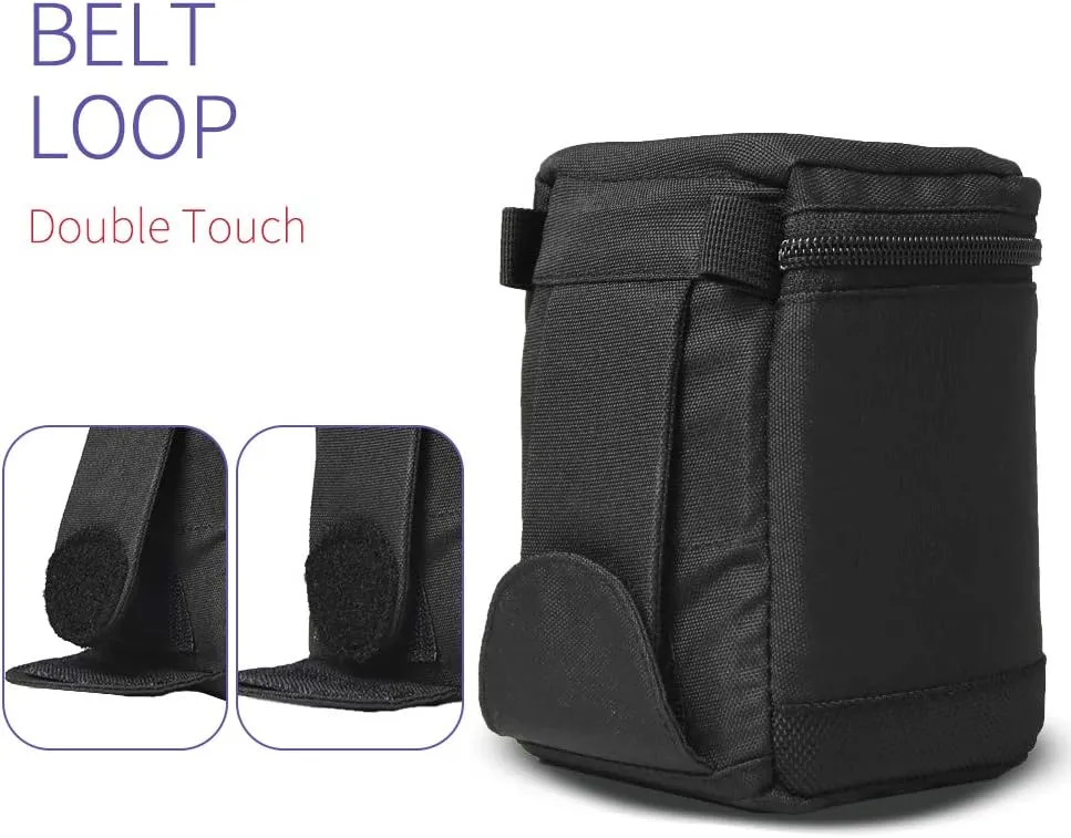 Lens Case Lens Pouch Bag Waterproof Shockproof for DSLR Camera Lens for Canon 150mm/f1.8/85mm f/1.8/ 50mm f/1.2L and other Lens